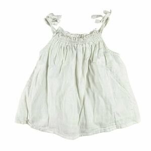 Old Navy White Swiss Dot Boho Tank 3